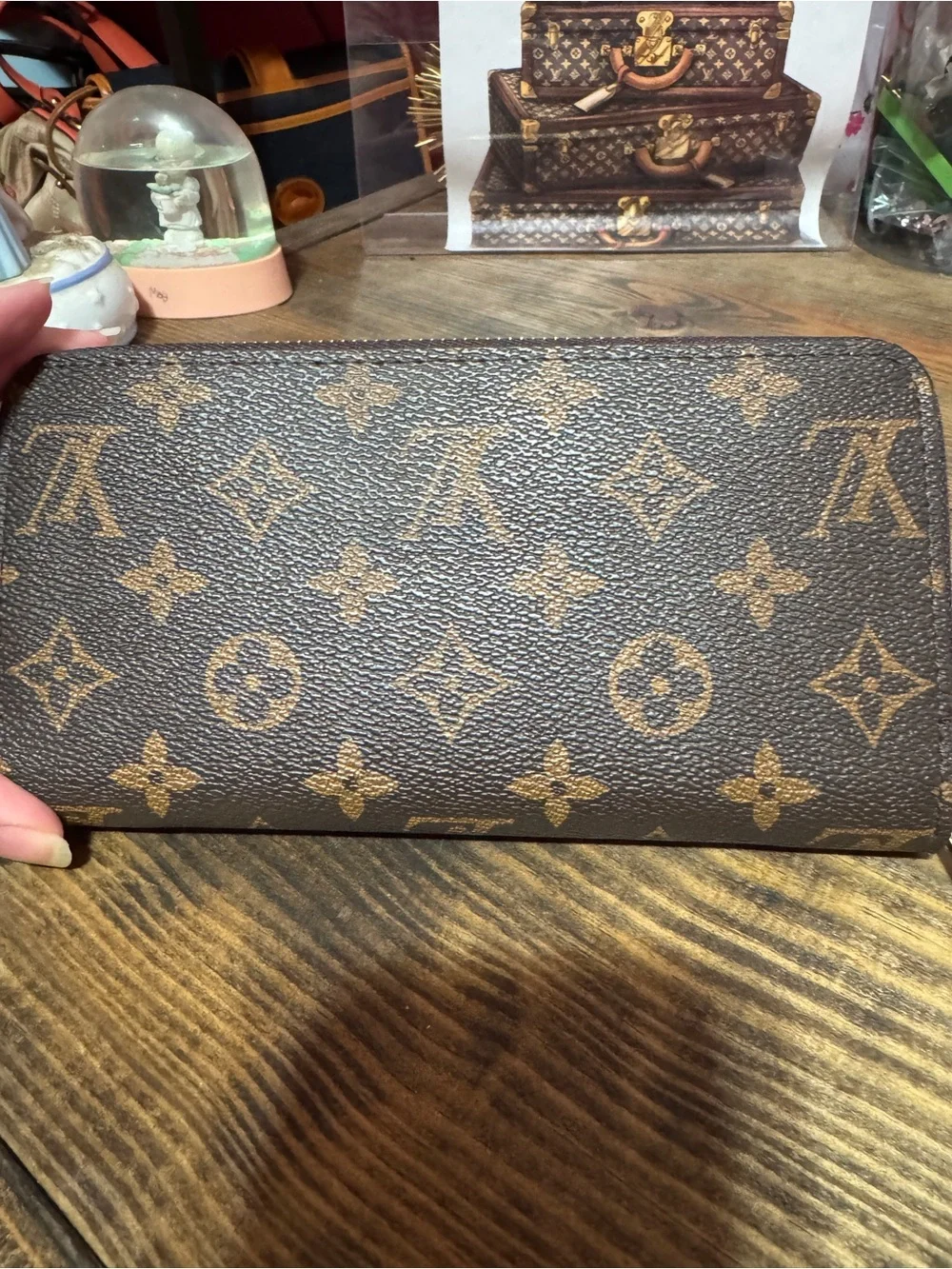 Monogram Canvas Zip Wallet